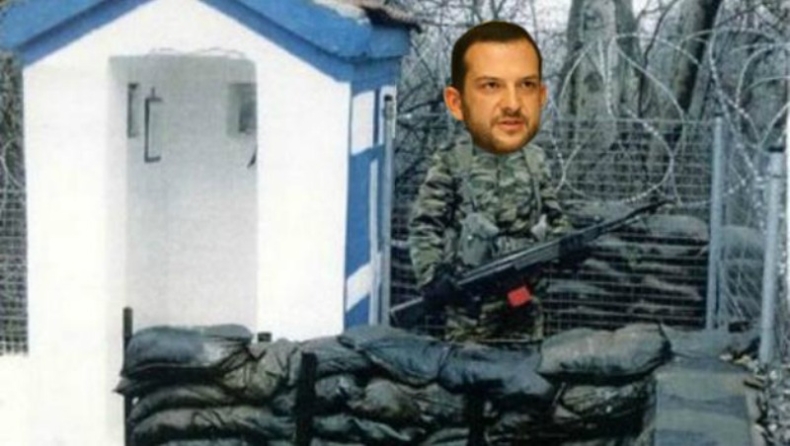 Μην κάτσεις στην παρέα μας, φαντάρε!