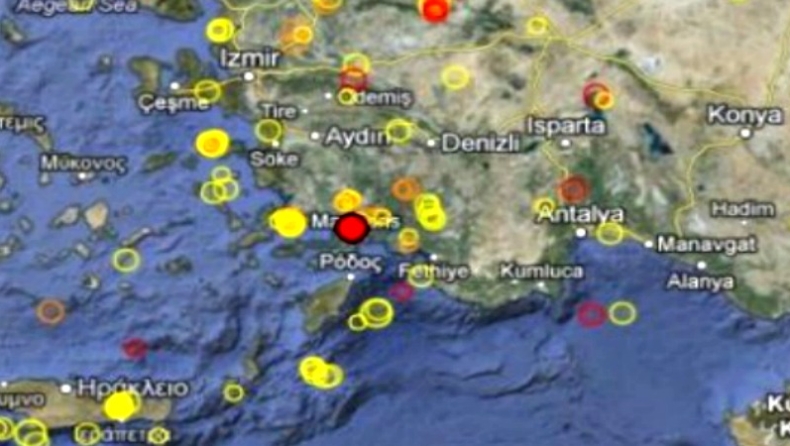 Σεισμός στη Ρόδο