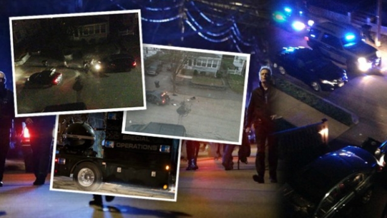 Καρέ-καρέ η μάχη των αστυνομικών με τα αδέρφια Τσερνάεφ (pics)