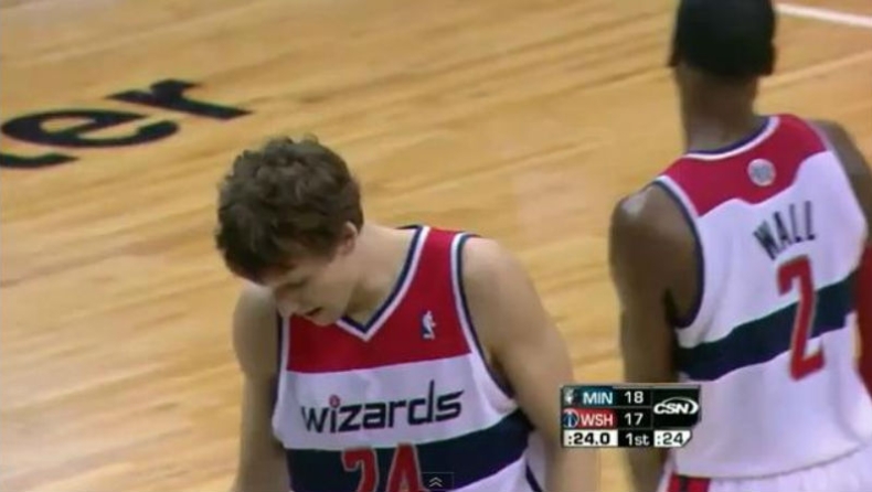 Ντεμπούτο με «airball» σε βολή (vid)