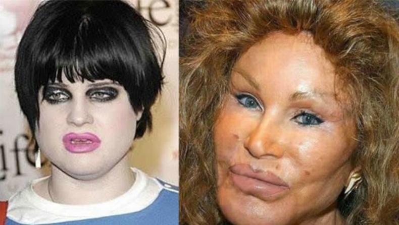 Celebrities... που τους βλέπεις και τρομάζεις!