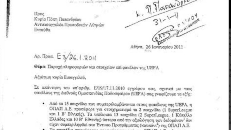 Τι «μαρτυρά» ο ΟΠΑΠ για τα στημένα! (pics)