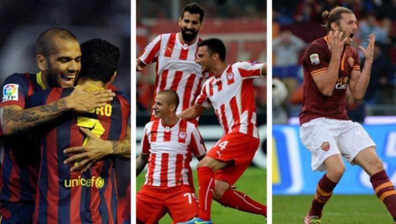 Μπάρτσα και Ολυμπιακός το καλύτερο ξεκίνημα!