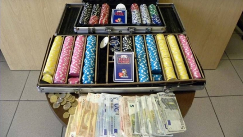 18 συλλήψεις και κατασχέσεις για πόκερ