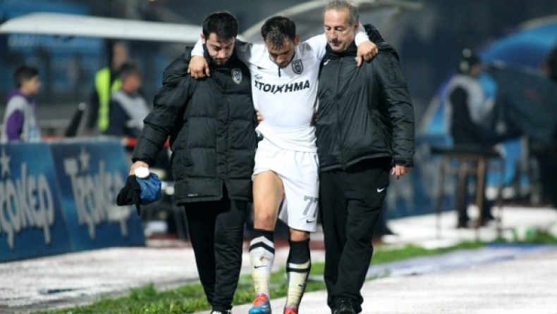 Έξω για ένα μήνα ο Νίνης