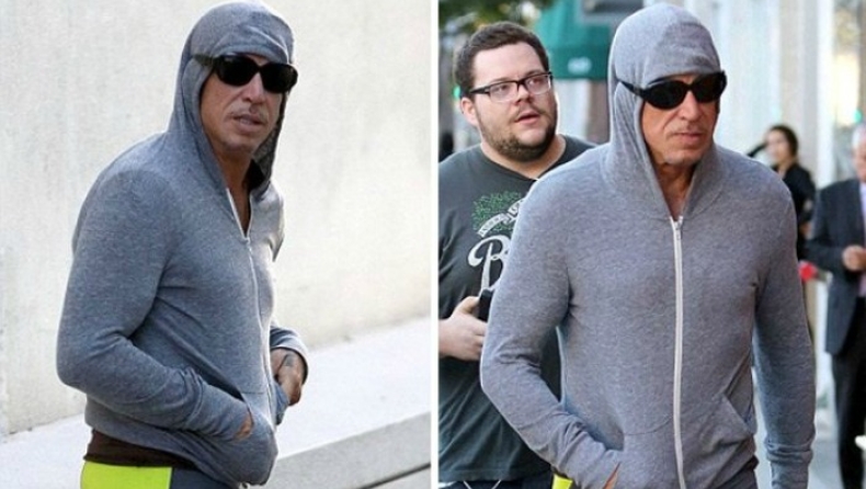 Άλλος άνθρωπος βγήκε από την κλινική ο Μίκι Ρουρκ (pics)