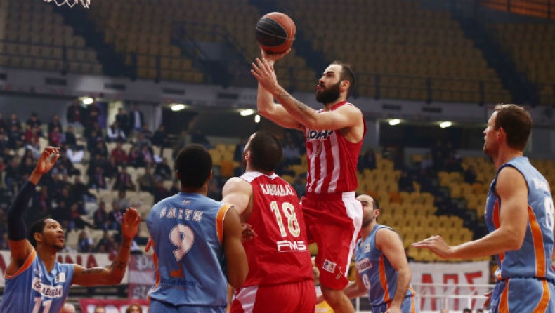 Ολυμπιακός - Κολοσσός Ρόδου 77-68 (vid)