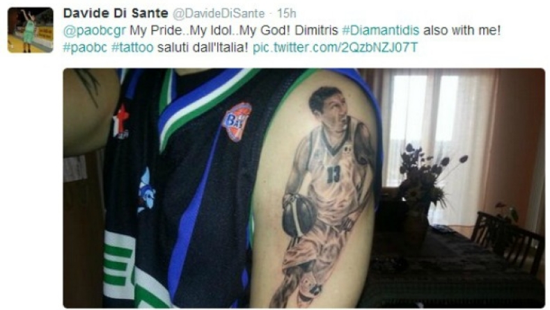 «Χτύπησε» tattoo τον Διαμαντίδη!