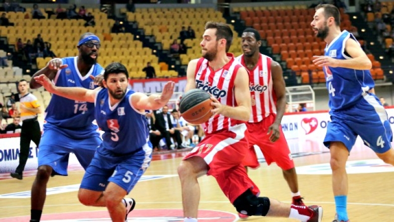 Ολυμπιακός - Πανελευσινιακός 94-64 (vids)