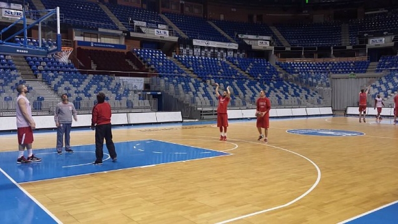 Χωρίς (άλλα) προβλήματα η προπόνηση του Ολυμπιακού