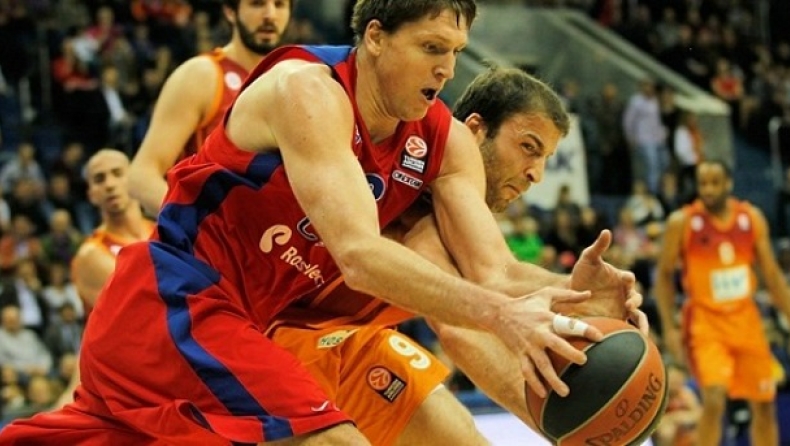 ΤΣΣΚΑ Μόσχας - Γαλατάσαραϊ 86-85 παρ.