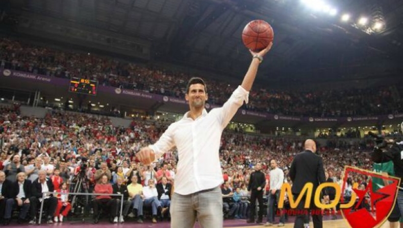 Ο Τζόκοβιτς στην «Kombank Arena»