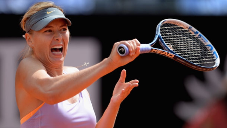 Προπόνηση για τη Σαράποβα