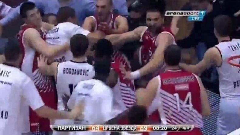 Παρτιζάν - Ερυθρός Αστέρας χωρίς ξύλο... δε γίνεται! (vid)