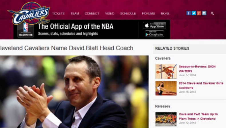 Μπλατ κι επίσημα στους Καβαλίερς!