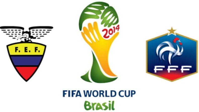 Εκουαδόρ - Γαλλία στο Mundial 2014