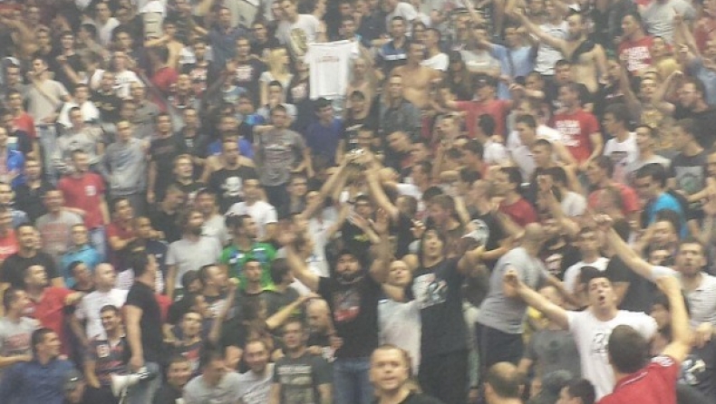 Έκλεψαν το τρόπαιο οι οπαδοί του Ερυθρού! (vid & pics)