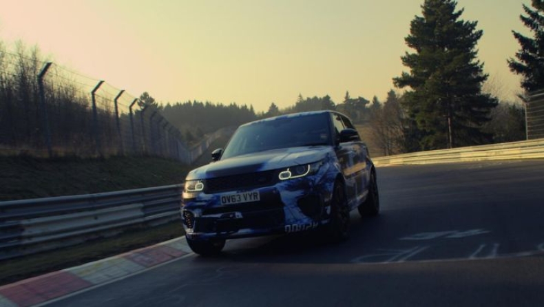 Range Rover Sport SVR το ταχύτερο SUV (video)