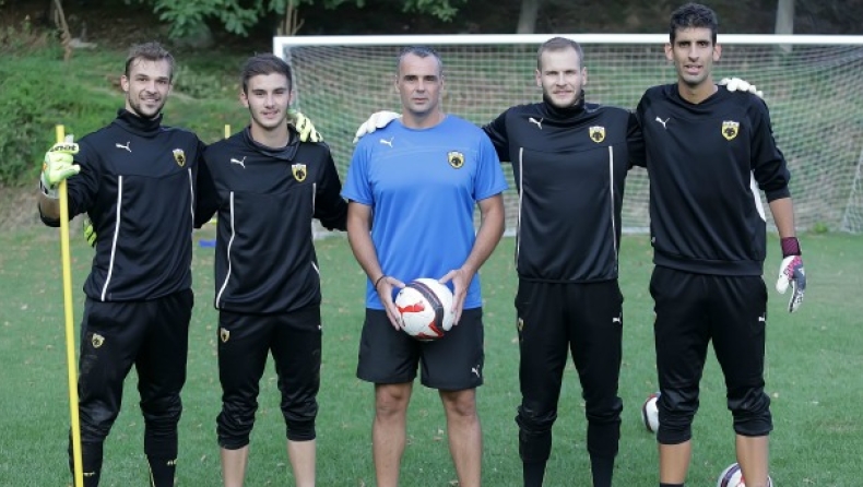 Ο Δέλλας με τους γκολκίπερ