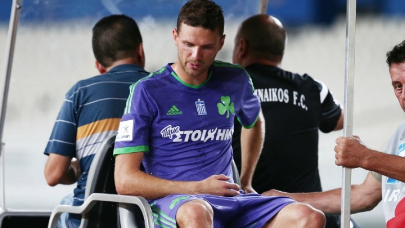 Στο νοσοκομείο ο Μπεργκ με κάταγμα κλείδας