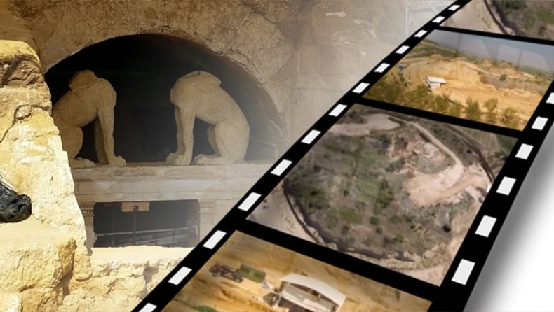 Αμφίπολη: Δείτε το μέγεθος και το μεγαλείο των ανασκαφών (vid)