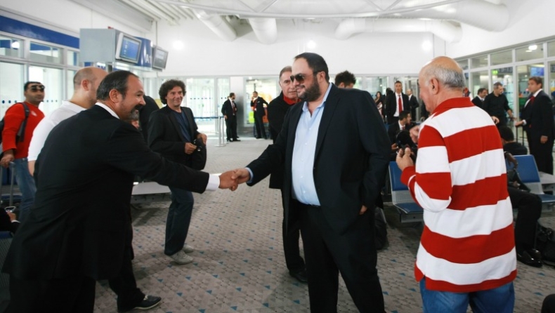 Με Μαρινάκη στη Πόλη ο Ολυμπιακός