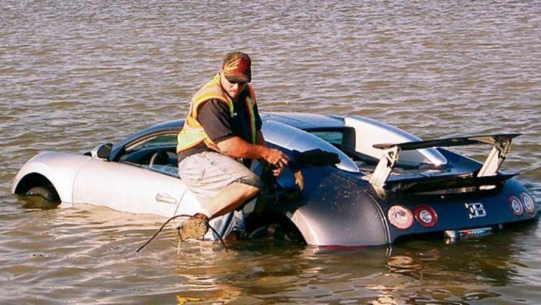 Σκηνοθέτησε ατύχημα με Bugatti!