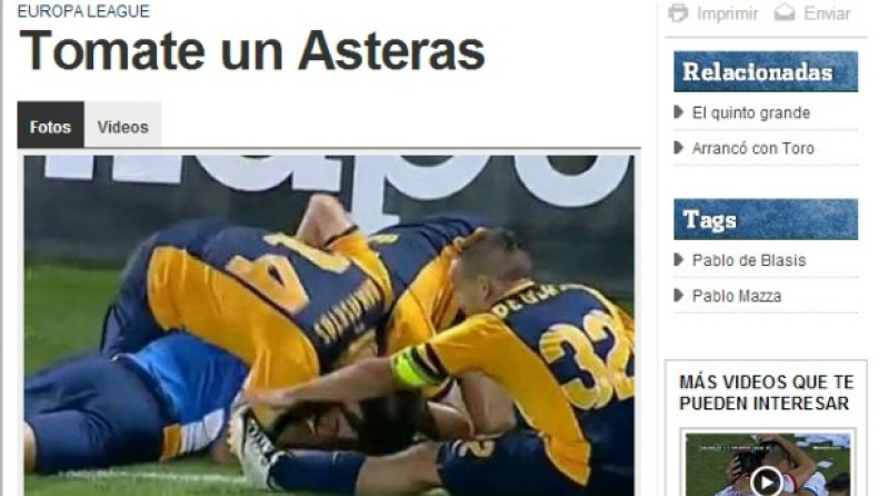 Αποθεώνει Αστέρα η Ole