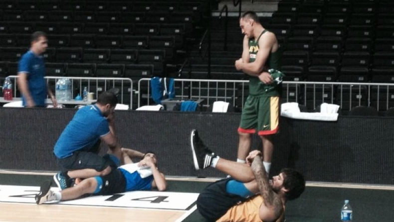 Με... Ματσιούλις η προπόνηση της Εθνικής! (pic)