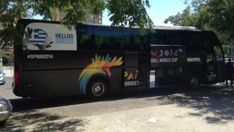 Το πούλμαν της Εθνικής μας (pic)