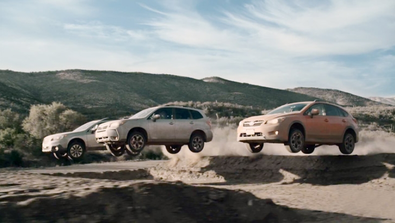 Τα σκληροτράχηλα SUV της Subaru (video)