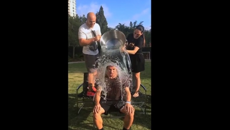 Το Ice Bucket Challenge του Ντελ Πιέρο! (vid)