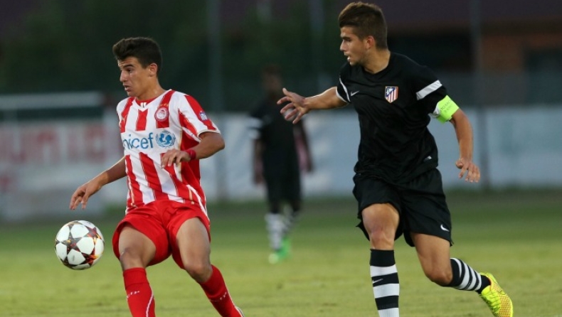 Youth League: Ολυμπιακός-Ατλέτικο Μαδρίτης 1-2