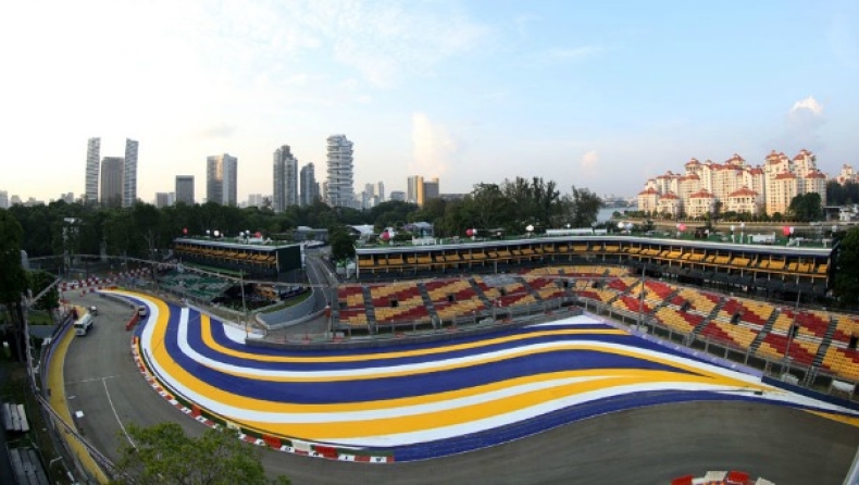 Νέο χρώμα στην πρώτη στροφή της Σιγκαπούρης