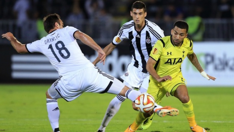 Παρτιζάν Βελιγραδίου - Τότεναμ 0-0