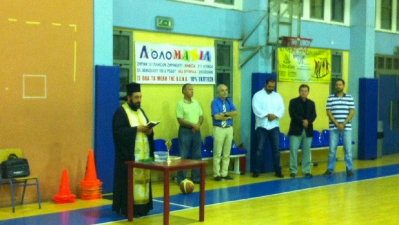 Ο αγιασμός της ΑΕΝΚ (pic)