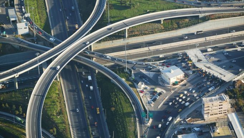 Έργα στην Αττική Οδό την Κυριακή