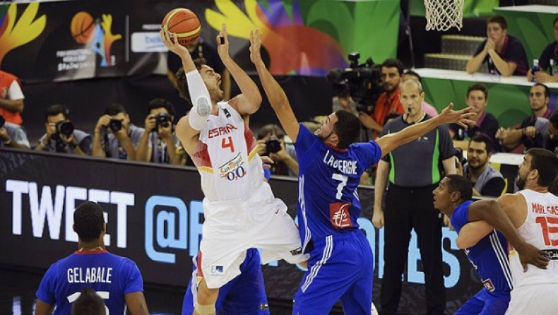 Mundobasket 2014 - Ισπανία - Γαλλία 88-64