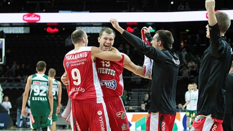 Έχασε στον πόντο η Ζαλγκίρις Κάουνας