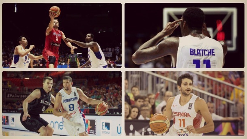 Mundobasket 2014 - Οι κορυφαίοι της πρώτης φάσης (pics)