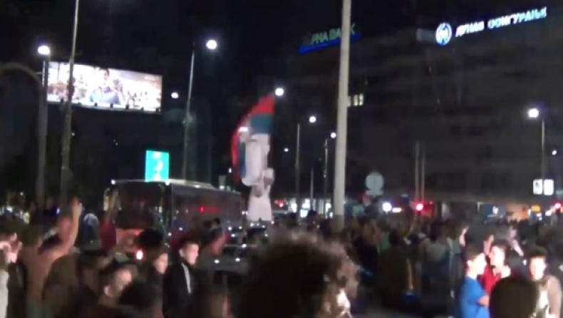Mundobasket 2014 - Στους δρόμους οι Σέρβοι! (vid)