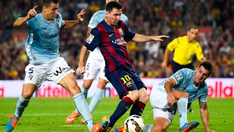 Μπαρτσελόνα – Εϊμπάρ 3-0