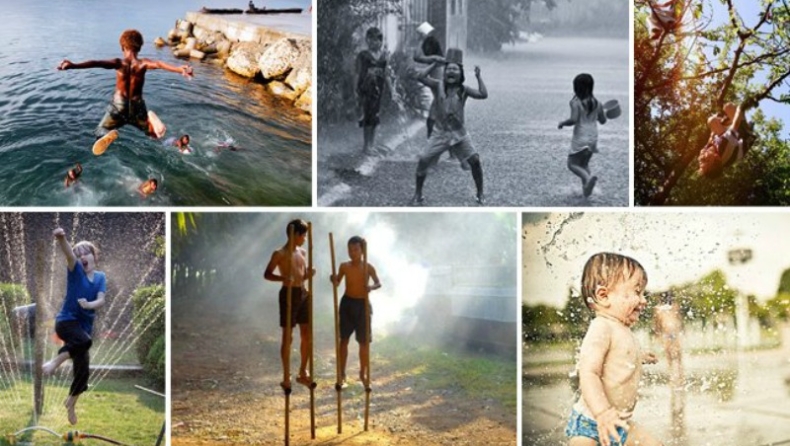 Τα παιδιά παίζουν παντού (pics)