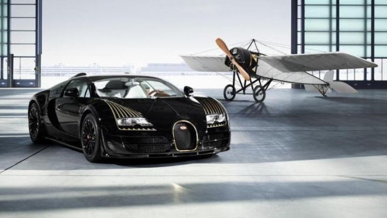 84 αυτοκίνητα σκάφος αεροσκάφος και μια Bugatti