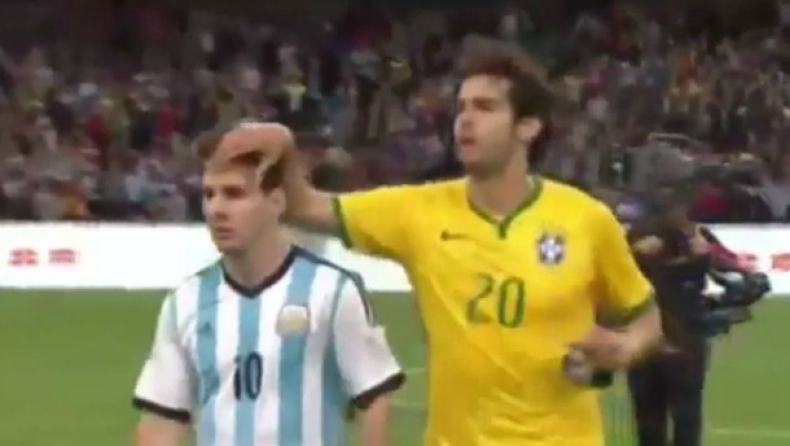 To «άκυρο» του Μέσι στον Κακά (vid+pic)