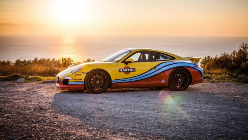 Όλες οι Porsche με τα χρώματα της Martini