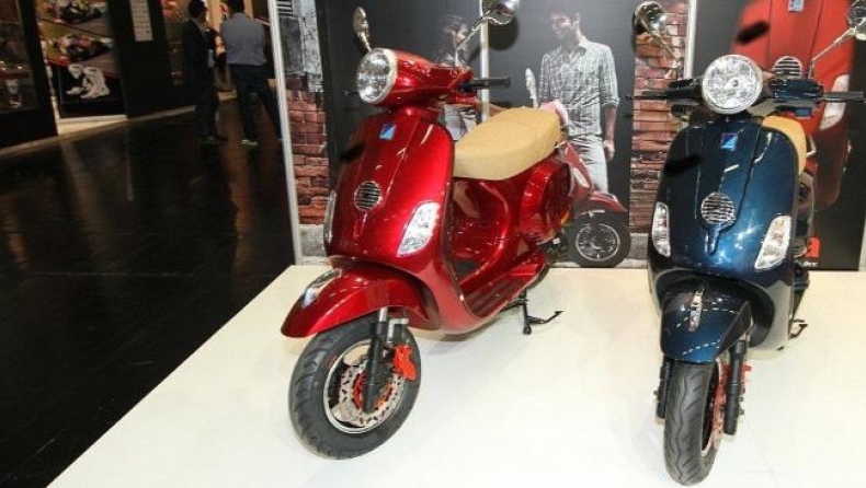 Vespa «μαϊμού» σε Διεθνή Εκθεση Μοτοσικλέτας!