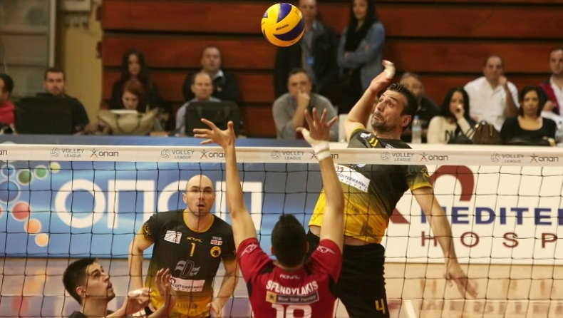 Η 6η αγωνιστική Α1 ανδρών βόλεϊ