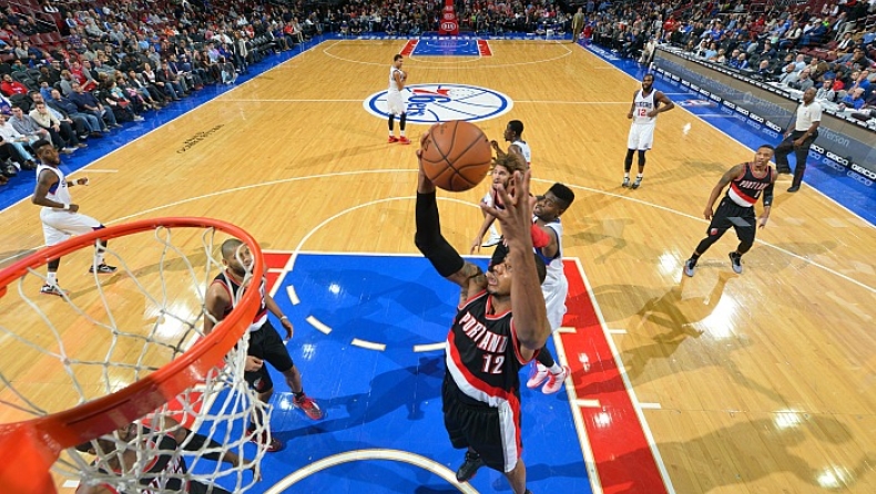 Ασταμάτητοι Μπλέιζερς, βυθίζονται οι 76ers (vids)