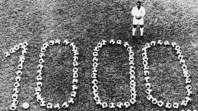 Το 1000ο γκολ του Πελέ! (vids)